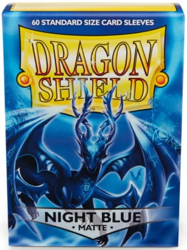 DRAGON SHIELD SLEEVES MATTE NIGHT BLUE 60CT