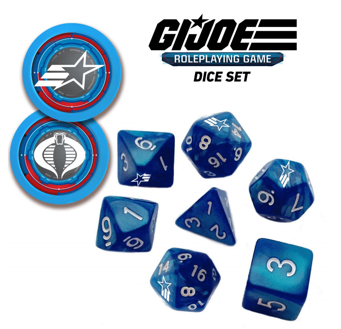 G.I. JOE RPG DICE SET