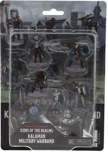 DND ICONS KALAMAN MILITARY WARBAND