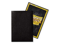 DRAGON SHIELD SLEEVES JAPANESE MATTE JET 60CT