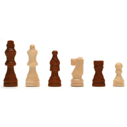 CHESS SET, 12" WALNUT WOOD STAUNTON