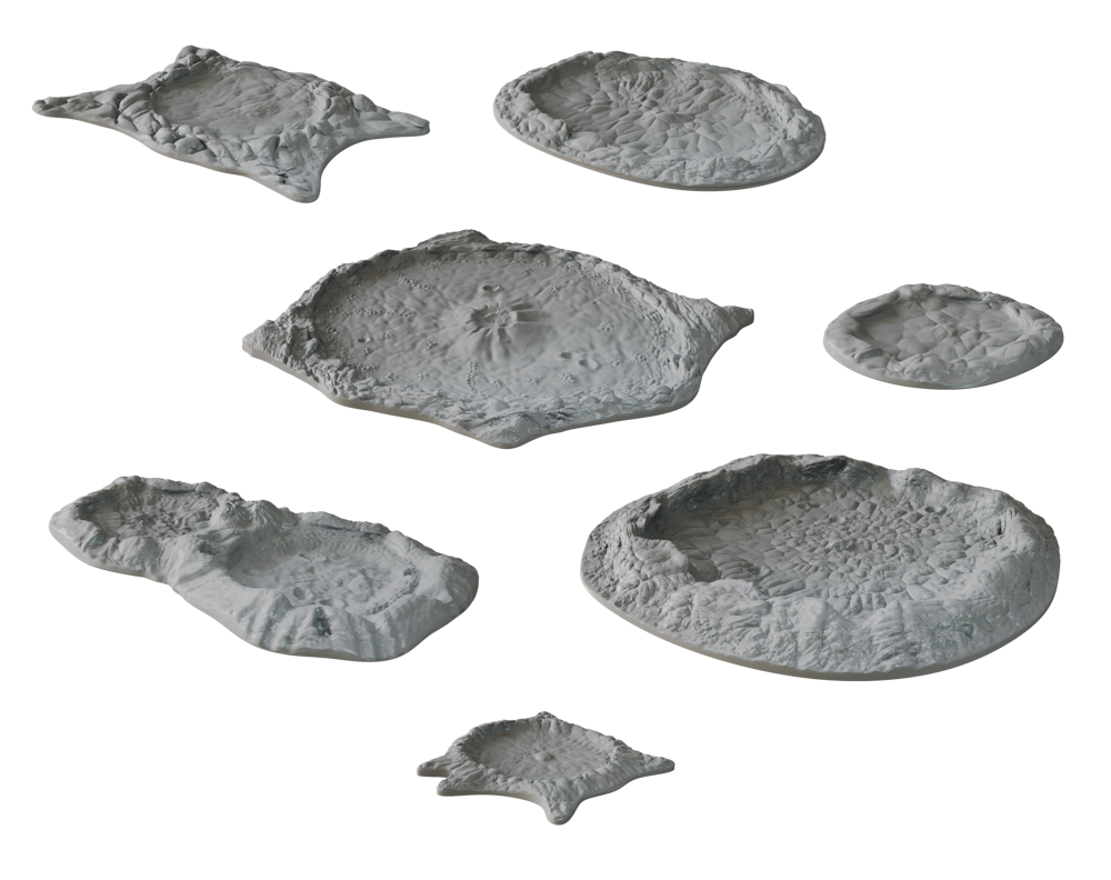 TERRAIN CRATE - CRATERS