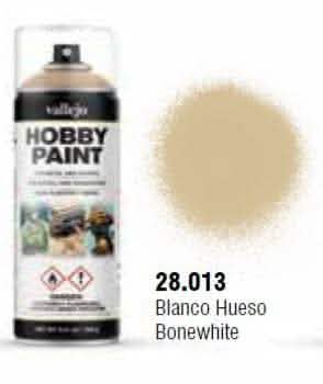 VALLEJO: AEROSOL BONEWHITE 400ML