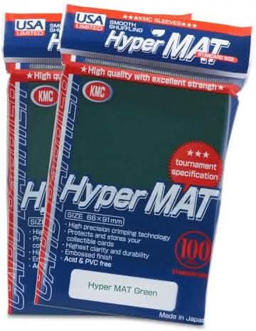 KMC HYPER MATTE GREEN 100CT