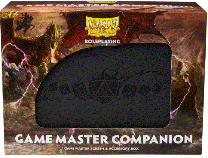 DRAGON SHIELD RPG GAME MASTER COMPANION IRON GREY