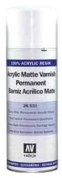 VALLEJO: AEROSOL MATT VARNISH 400ML
