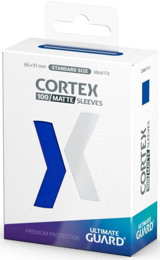 UG SLEEVES CORTEX STD MATTE BLUE 100CT