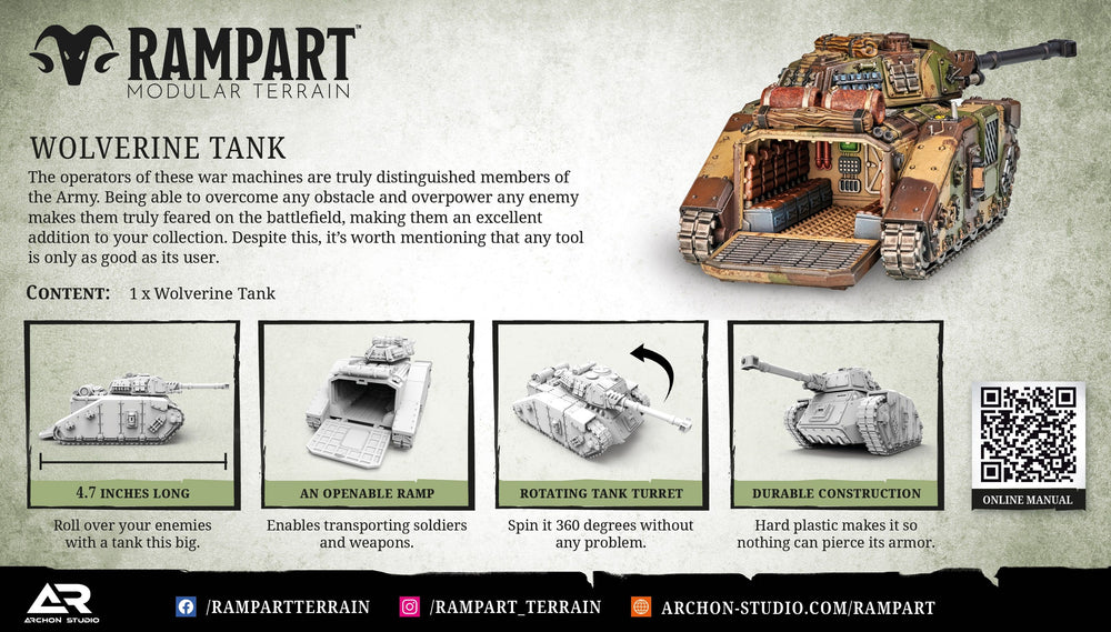 RAMPART WOLVERINE TANK