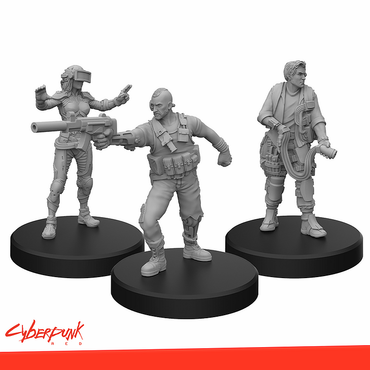 CYBERPUNK RED MINIS EDGERUNNER A