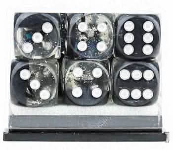 SD D6 DICE SET CLUBS 12MM 18CT