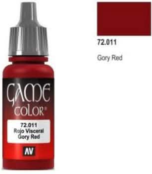 VALLEJO: GAME COLOR GORY RED 17 ML