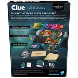 CLUE SABOTAGE ON THE HIGH SEAS