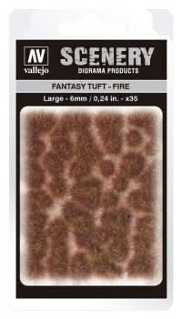 VALLEJO: SCENERY - FANTASY TUFT - LARGE - FIRE