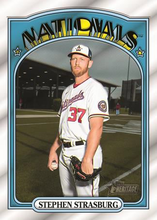 TOPPS HERITAGE HIGH NUMBER BASEBALL 2021