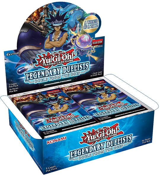 YGO LEGENDARY DUELISTS DUELS FROM THE DEEP BOOSTER BOX