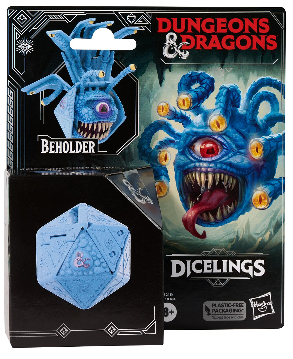 DND DICELINGS BLUE BEHOLDER