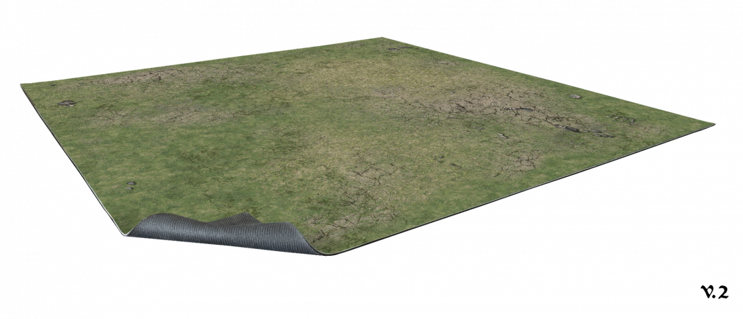 BATTLE SYSTEMS GAME MAT GRASSY FIELDS 2X2 V2