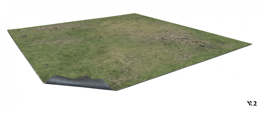 BATTLE SYSTEMS GAME MAT GRASSY FIELDS 2X2 V2