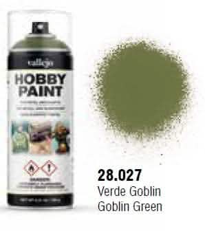 VALLEJO: AEROSOL GOBLIN GREEN 400ML