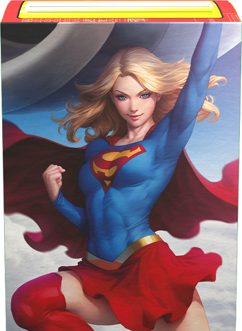 DRAGON SHIELD SLEEVES SUPERGIRL 100CT
