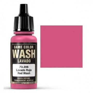 VALLEJO: GAME COLOR RED WASH 17ML