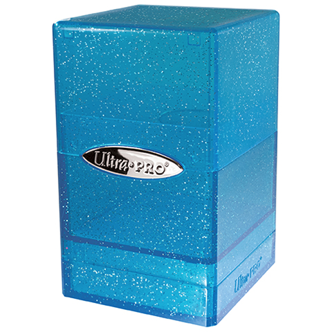 UP D-BOX SATIN TOWER GLITTER BLUE