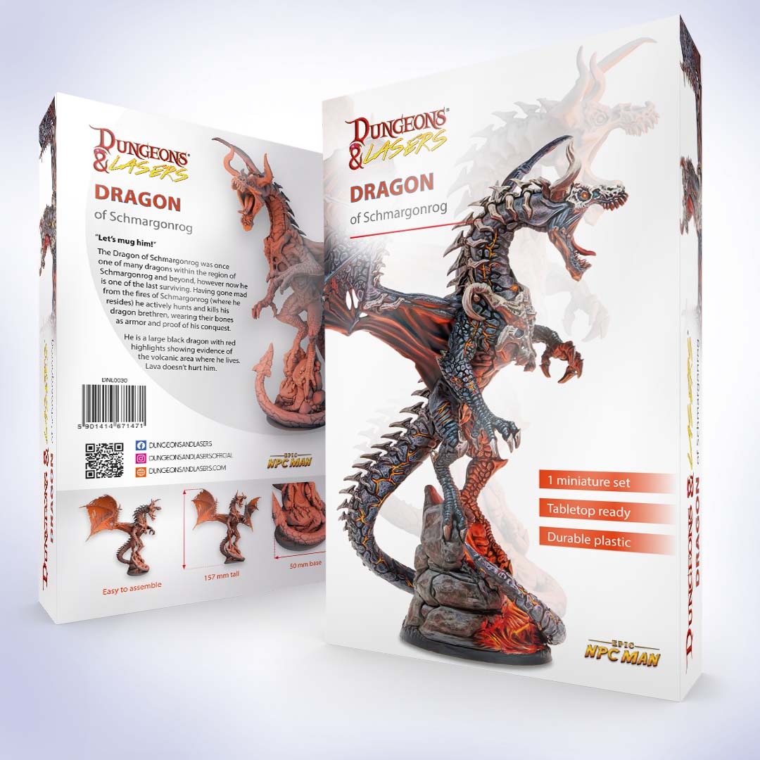 DUNGEONS AND LASERS DRAGON OF SCHMARGONROG