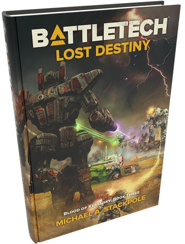 BATTLETECH LOST DESTINY PREMIUM HARDBACK