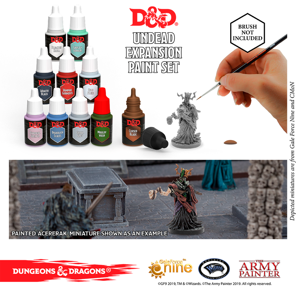 DND NOLZUR'S UNDEAD PAINT SET