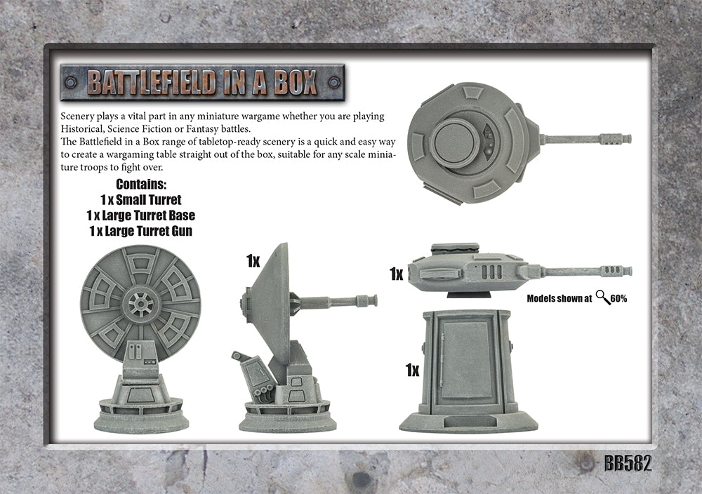 BATTLEFIELD IN A BOX: GW DEFENSE TURRETS