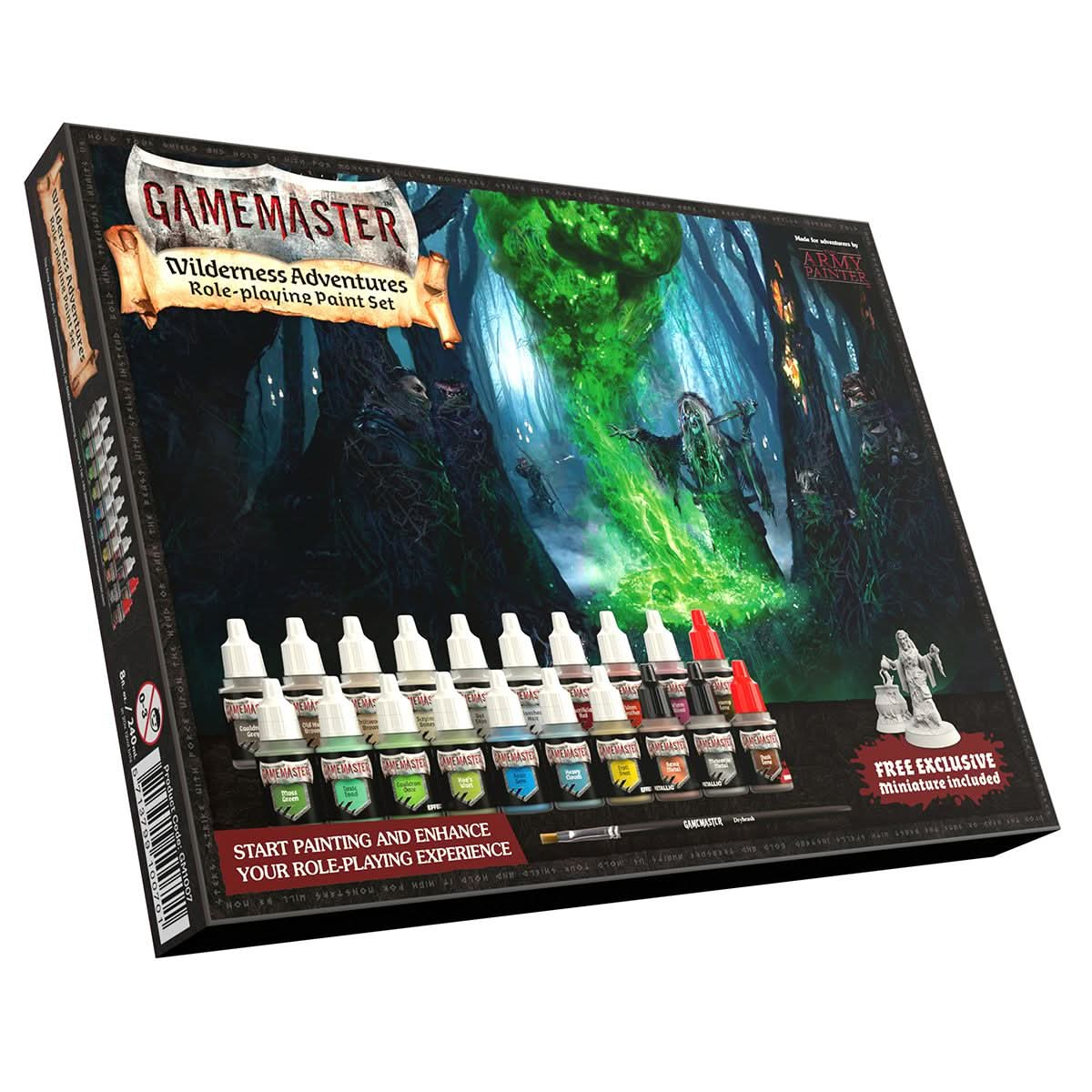 THE ARMY PAINTER GAMEMASTER WILDERNESS ADVENTURES PAINT SET