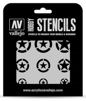Vallejo Stencils - Air Markings - USAF Markings