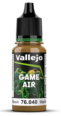 VALLEJO: GAME AIR LEATHER BROWN 18ML
