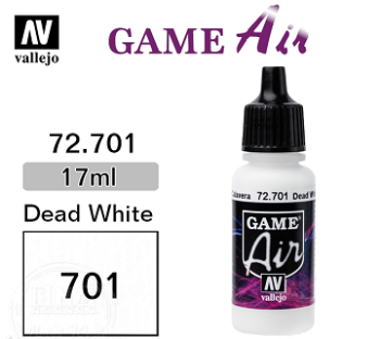 VALLEJO: GAME AIR - DEAD WHITE 17 ML