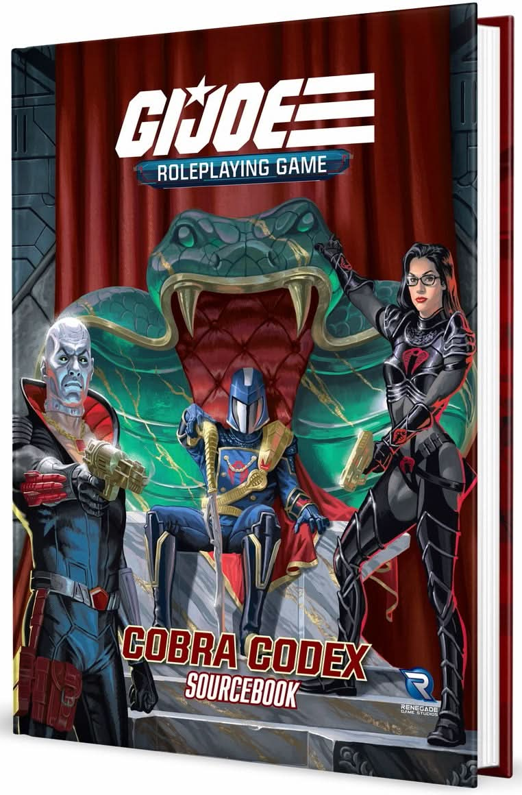 G.I. JOE RPG COBRA CODEX SOURCEBOOK HC