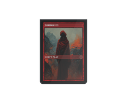 HP CURV SLEEVES SHAMAN RED STANDARD 100CT