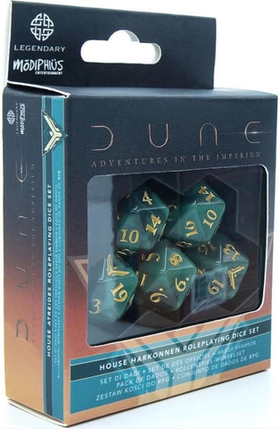 DUNE RPG ATREIDES DICE SET