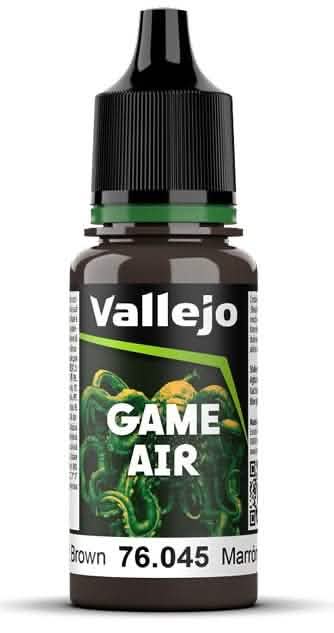 VALLEJO: GAME AIR CHARRED BROWN 18ML