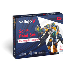 VALLEJO: GAME COLOR SCI-FI PAINT SET