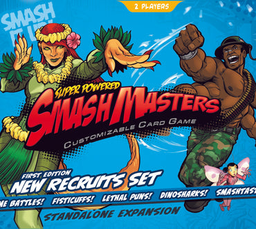 SUPER POWERED SMASH MASTERS NEW RECRUITS EXPANSION