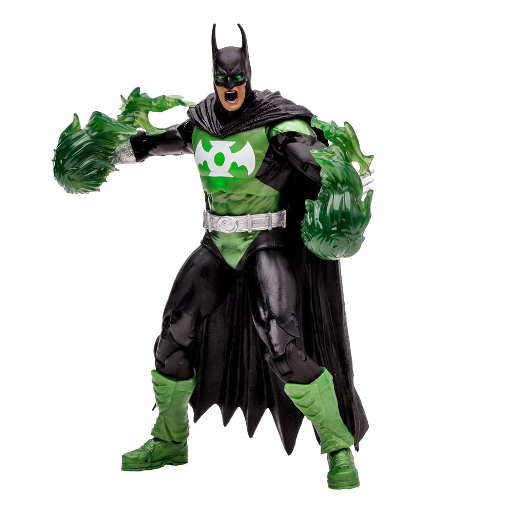 DC MCFARLANE COLL ED 7"WV3-BATMAN AS GREEN LANTERN