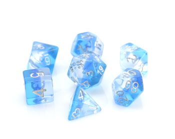 POLY RPG SET - TRANSLUCENT ICE STORM