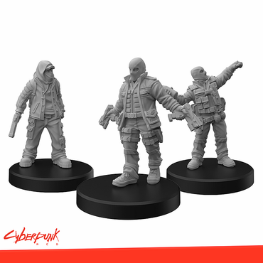 CYBERPUNK RED MINIS COMBAT ZONERS B