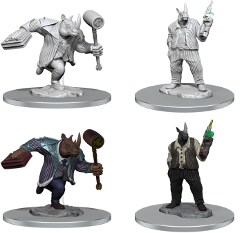 MTG UNPAINTED MINIS WV6 FREELANCE MUSCLE/RHOX