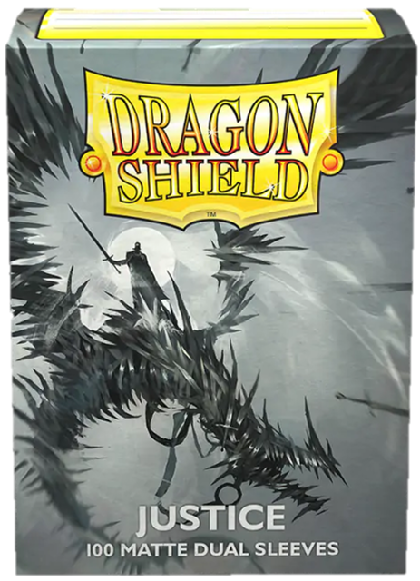 DRAGON SHIELD SLEEVES DUAL MATTE JUSTICE 100CT