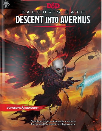 DND RPG BALDUR'S GATE DESCENT INTO AVERNUS HC