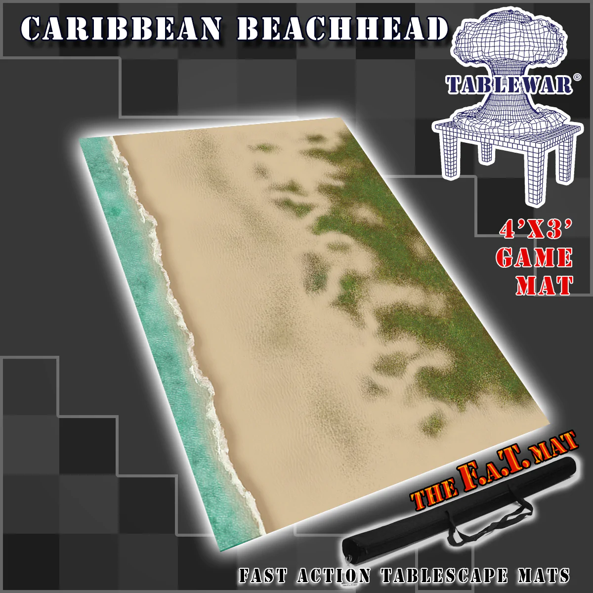 F.A.T. MATS: CARIBBEAN BEACHHEAD 4X3