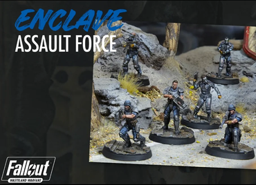 FALLOUT WASTELAND WARFARE ENCLAVE ASSAULT FORCE