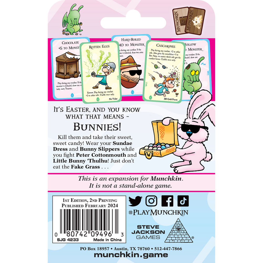 MUNCHKIN EASTER EGGS