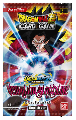 DBS 11 UNISON WARRIORS 2 VERMILION BOOSTER BOX 2ND EDITION